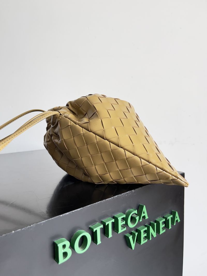 Bottega Veneta Dustbag in Intrecciato Leather Travertine 796728V3IV1