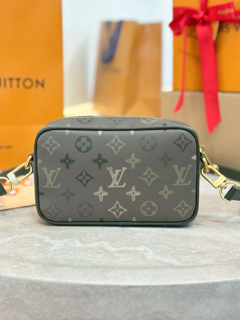 Louis Vuitton Trocad&eacute;ro Wearable Wallet in Monogram Surplus Canvas Khaki Green M26937