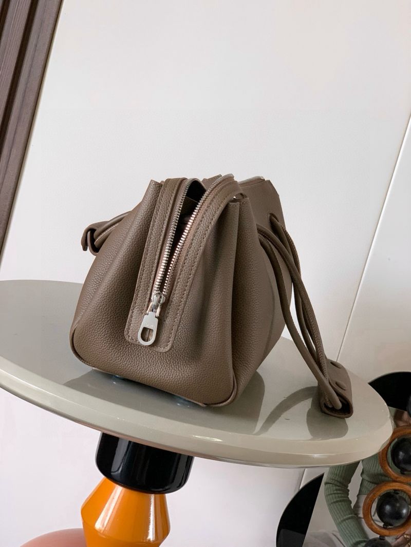 Loewe small Madrid in Supple Grained Calfskin Taupe 9146