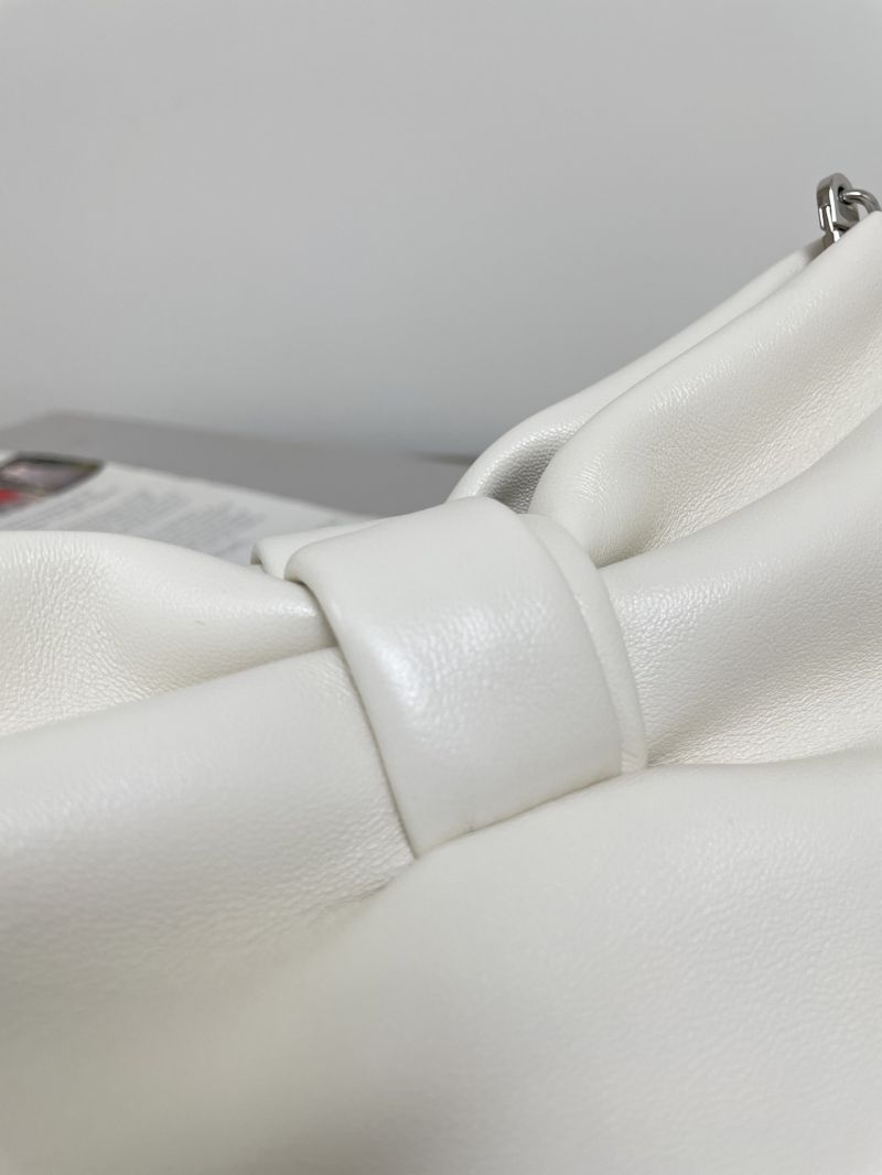 Loewe Bow Bag in Nappa Lambskin Soft White A711P44X01
