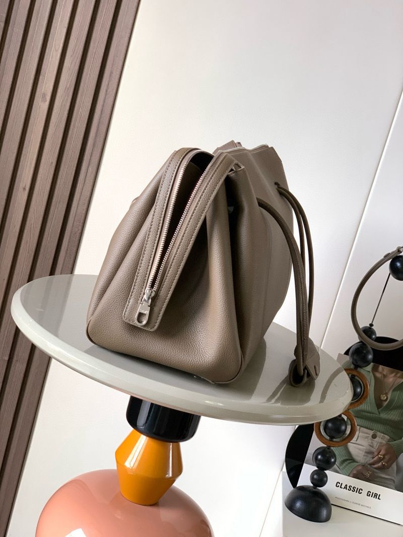 Loewe Madrid in Supple Grained Calfskin Taupe AACOSPBX07