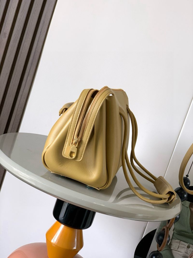 Loewe small Madrid in Supple Calfskin Desert Yellow AANBAB2X01