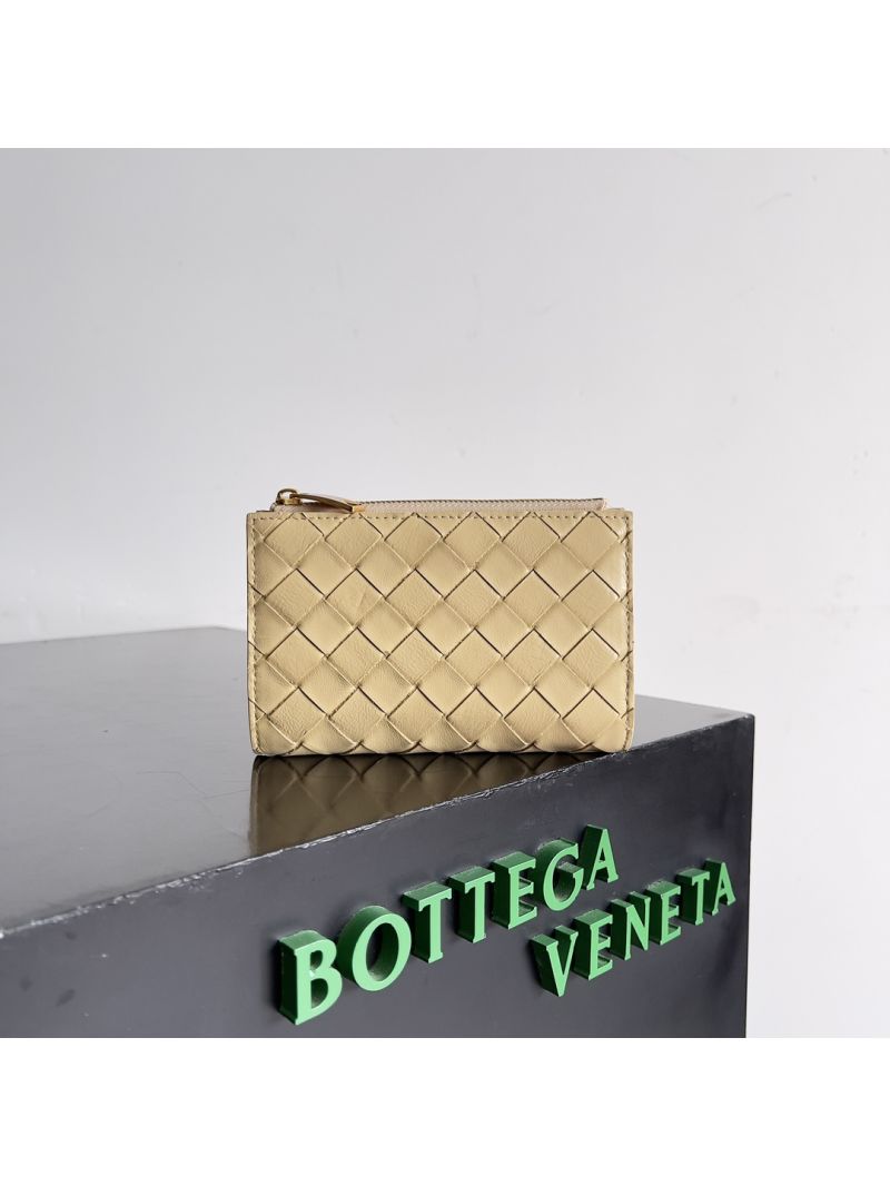 Bottega Veneta BV Intrecciato Medium Bi-Fold Wallet Lambskin 667468V ii