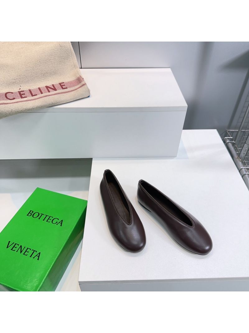 Bottega Veneta BV Rosa Ballerina in Lambskin 837886 Fondant