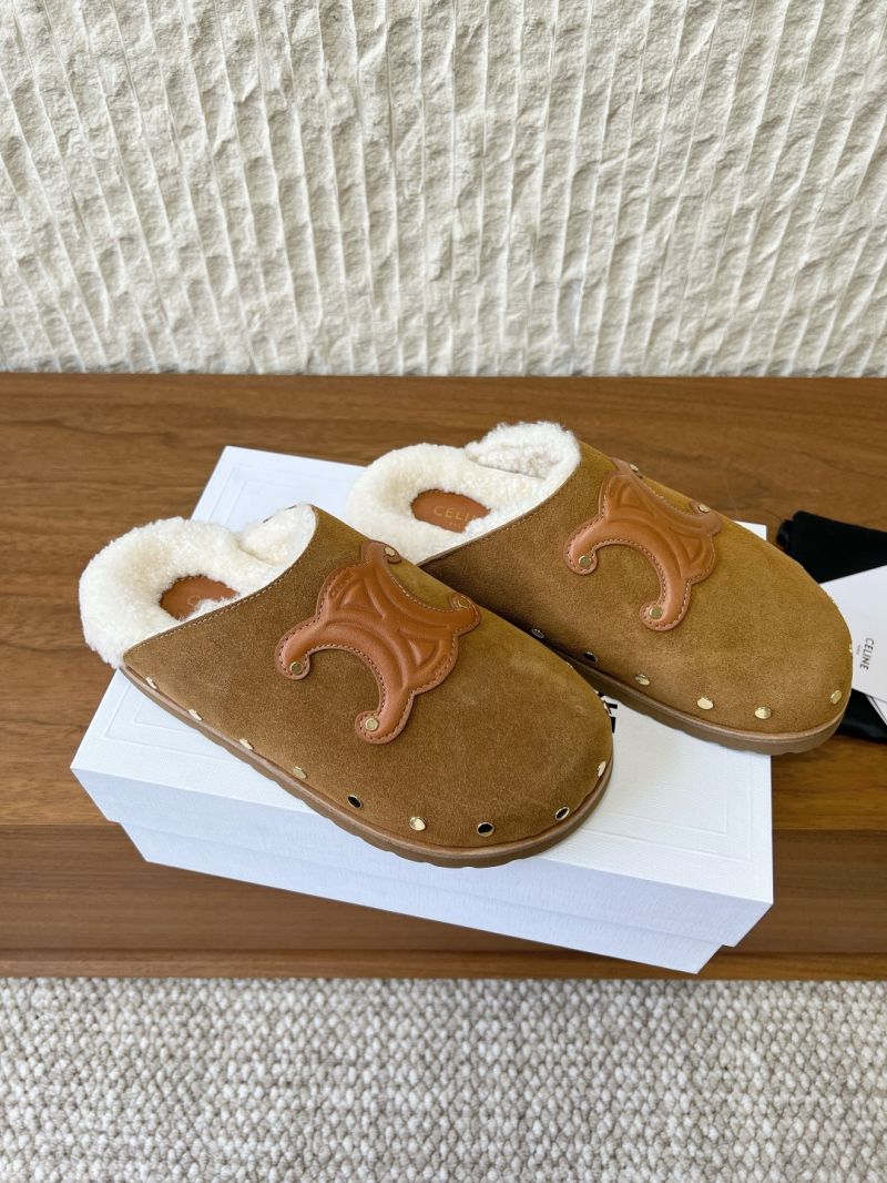 CELINE PITEA CLOG IN CALFSKIN 363015235C TAN