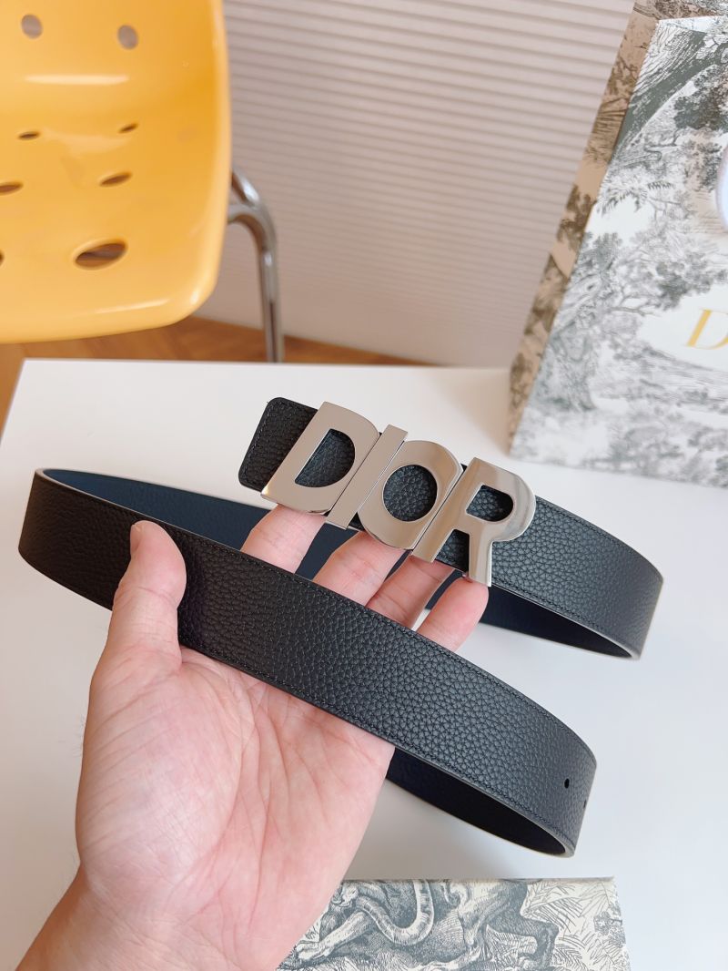 Dior Homme Reversible Belt 35mm 4335RU Black Navy