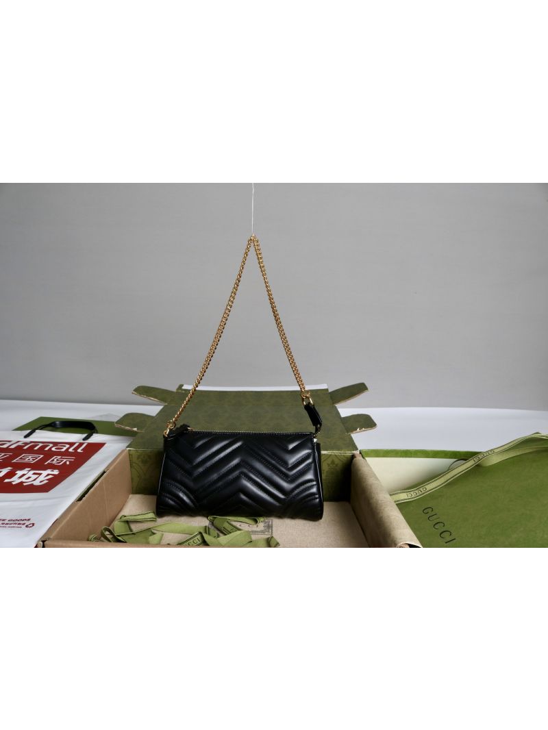 Gucci GG Marmont small shoulder bag 847589 Black
