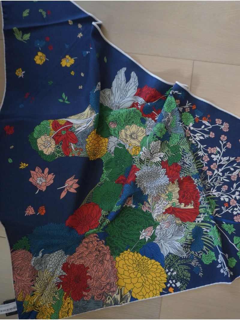 Hermes Robe Legere giant triangle H363936S Marine