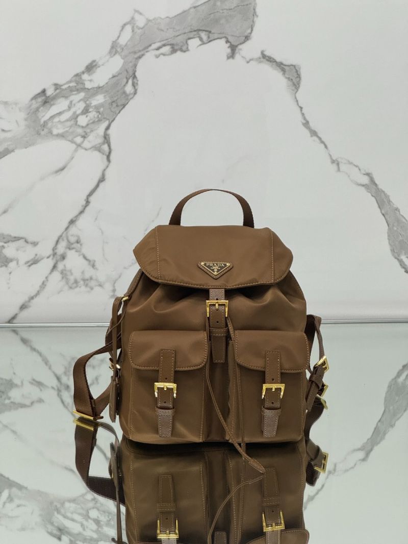 Prada Re-Edition 1978 small Re-Nylon backpack 1BZ677 Caramel