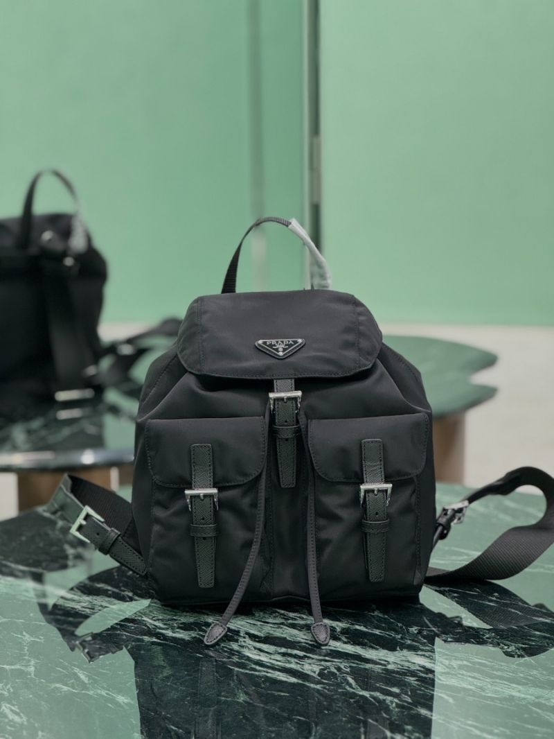 Prada Re-Edition 1978 small Re-Nylon backpack 1BZ677 Black with Silver hardware