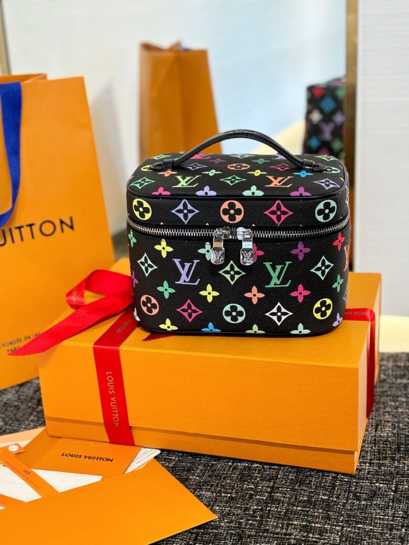 Louis Vuitton LV x TM Nice Mini M13747 LV x Murakami Multicolor Black