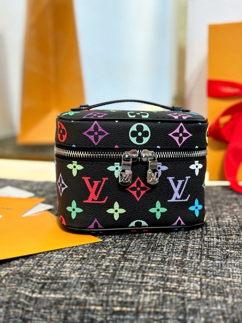 Louis Vuitton LV x TM Nice Nano M14033 LV x Murakami Multicolored Black