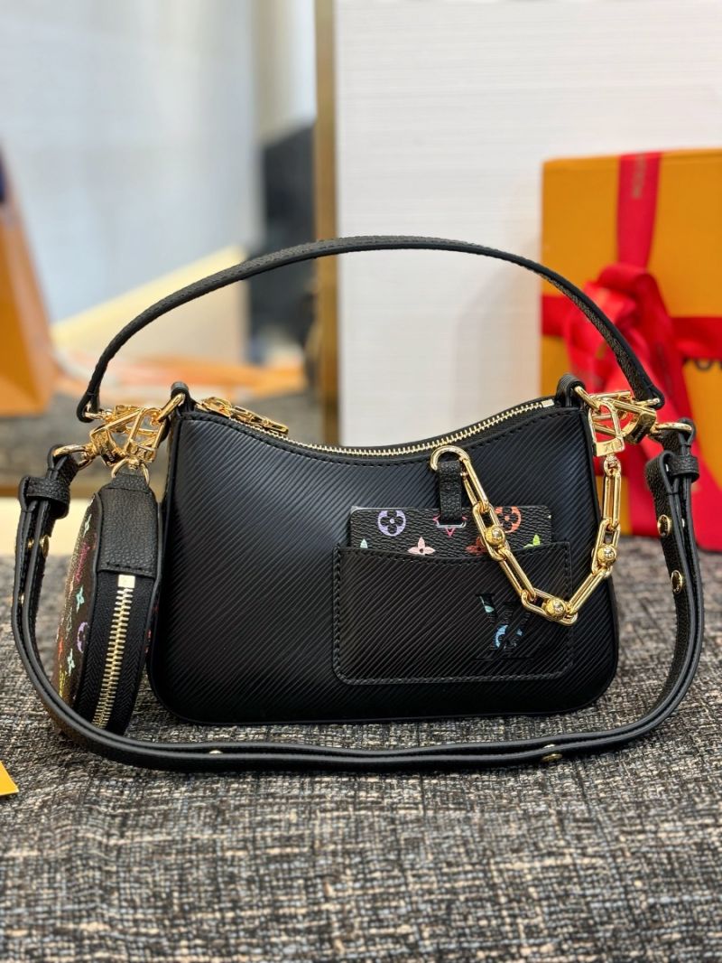 Louis Vuitton LV x TM Marellini Epi Leather M13100 Multicolored Black