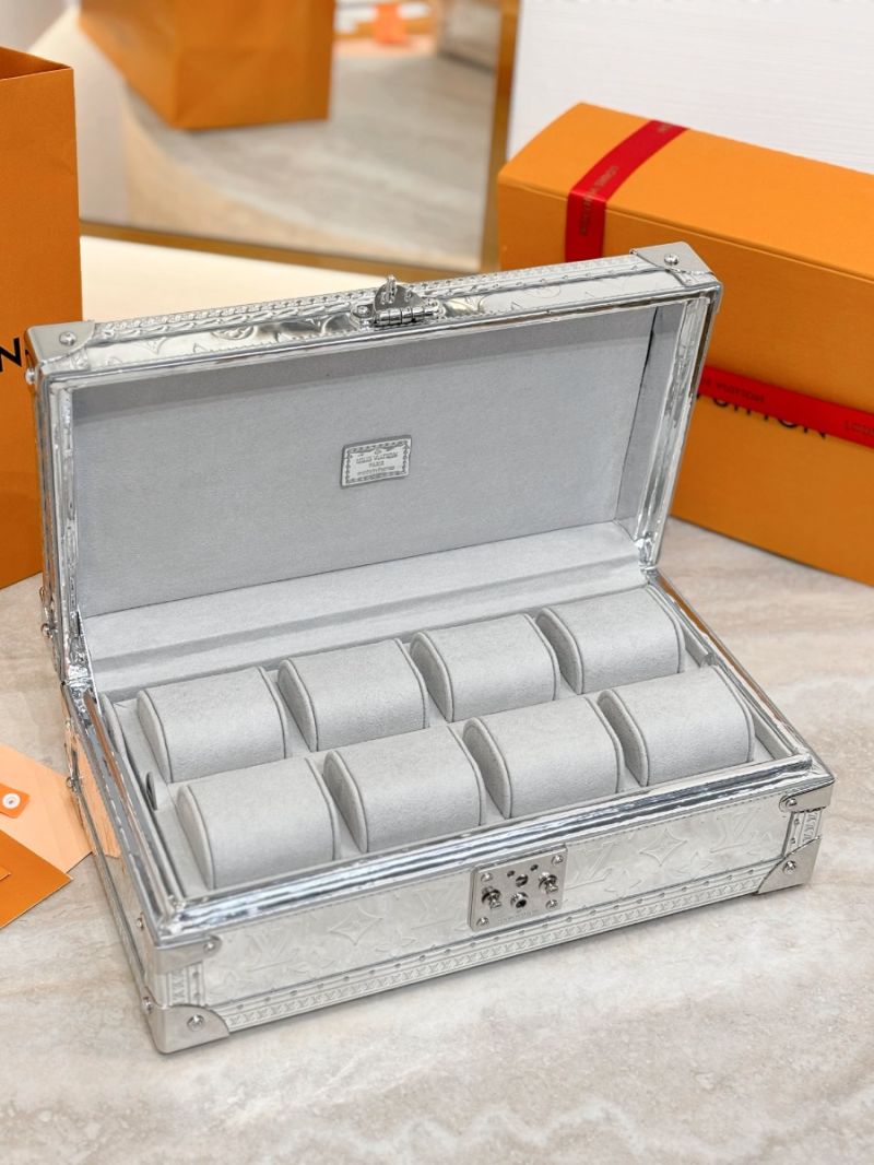 Louis Vuitton LV Ski Coffret 8 Montres M12277 Silver