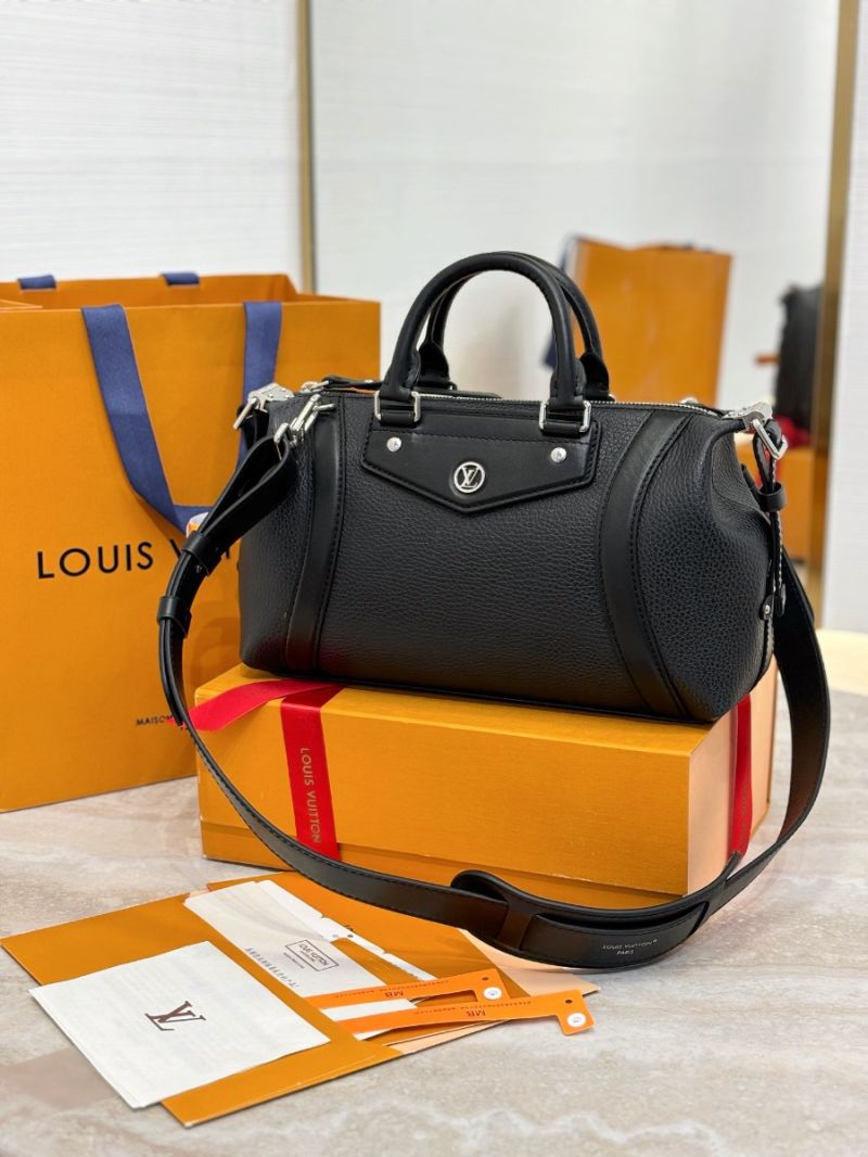 Louis Vuitton LV Biker PM Lambskin and Cowhide M14514 Black