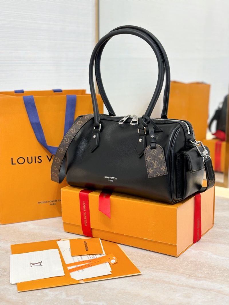 Louis Vuitton LV Speedy Cargo Vibe in Lambskin M12934 Black