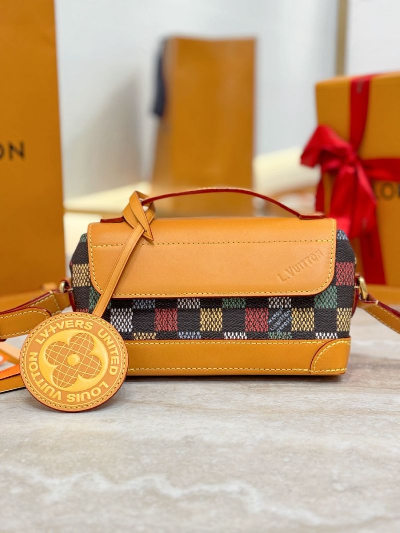 Louis Vuitton LV Steamer East West Mini Bag LV Vers Damier Ebene N00187