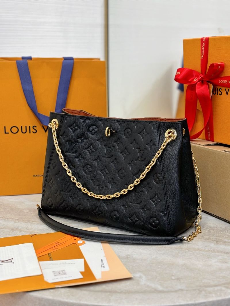 Louis Vuitton LV ANYTIME PM Black Monogram Empreinte Leather Shoulder Bag M14414