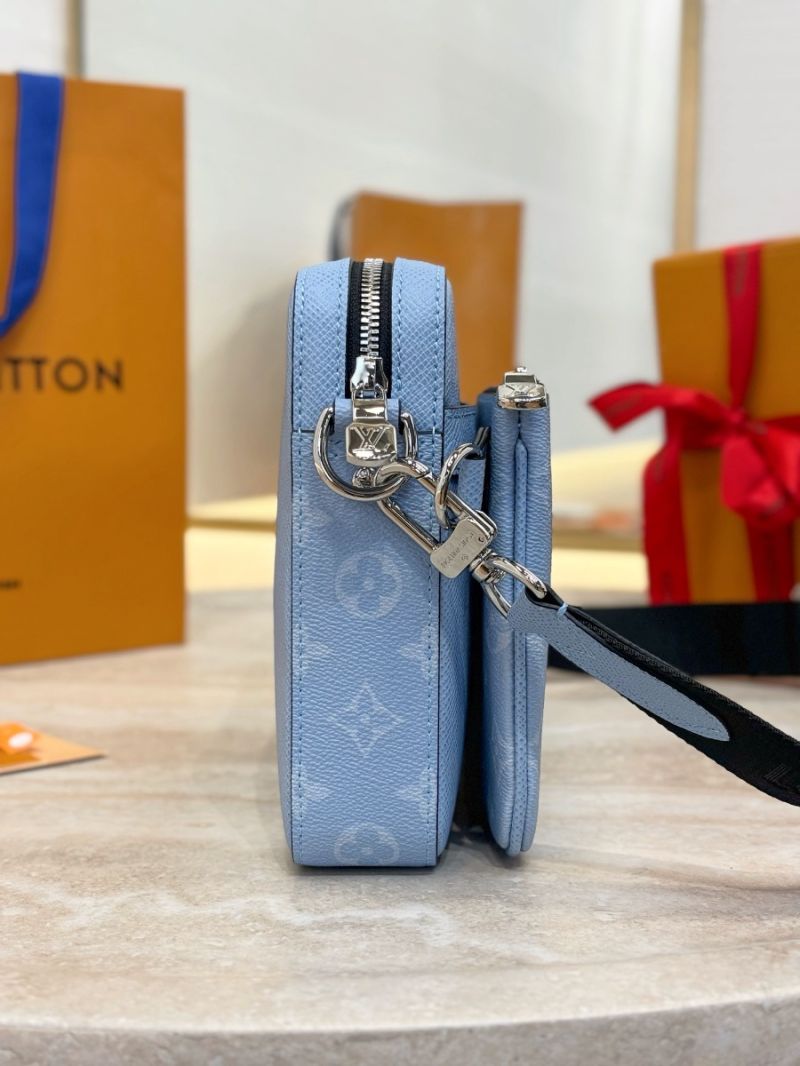 Louis Vuitton LV Trio Messenger M14069 Monogram Sky Blue Limited Edition