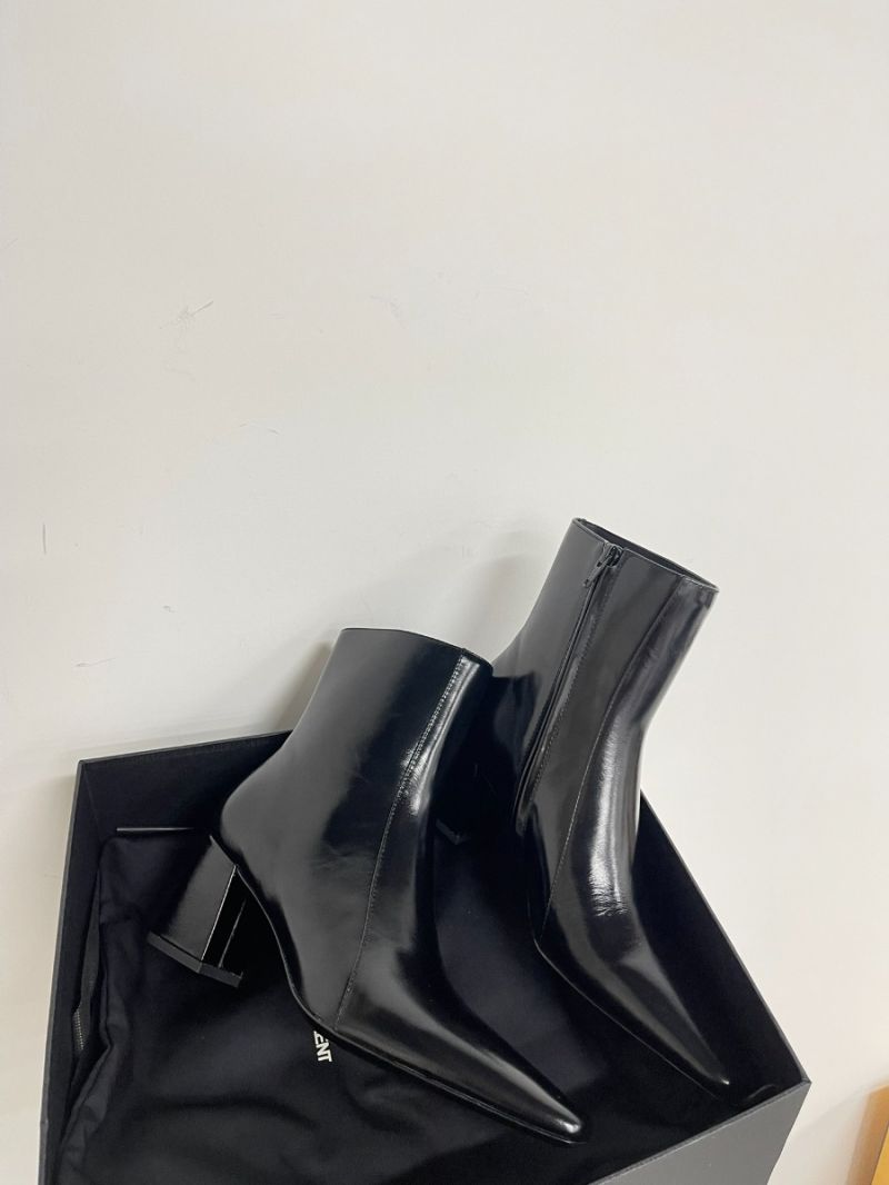 YSL Saint Laurent Rainer Zipped Boots 776861