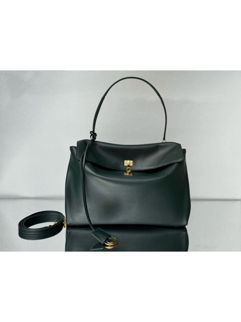 Balenciaga RODEO LARGE HANDBAG IN Pine Green 7897442