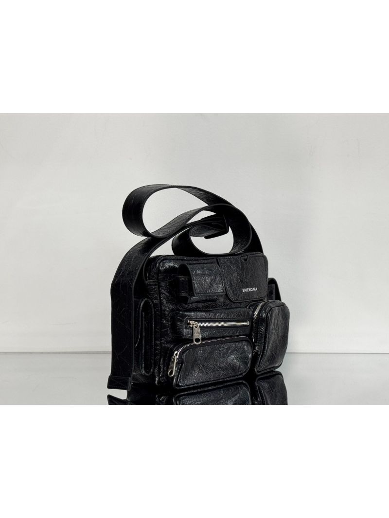 Balenciaga Men's Superbusy Camera Bag In Black 82906821