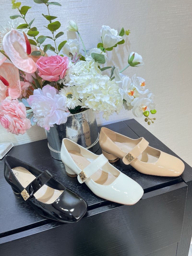 Dior Miss Dior Pump Blanc Patent Calfskin KDV268