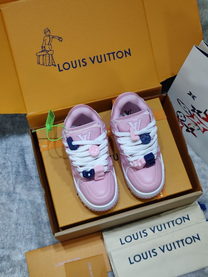 Louis Vuitton LV Trainer Maxi Sneaker 1AD6C9 LOVE Pink