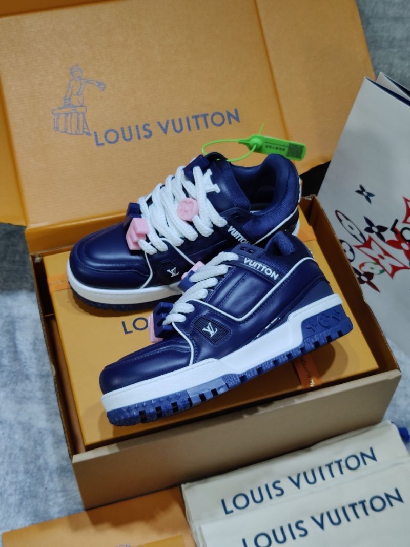 Louis Vuitton LV Trainer Maxi Sneaker 1AD6C9 LOVE Blue