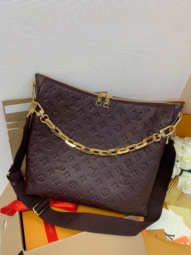 Louis Vuitton LV Coussin Hobo MM M12068 Chocolat