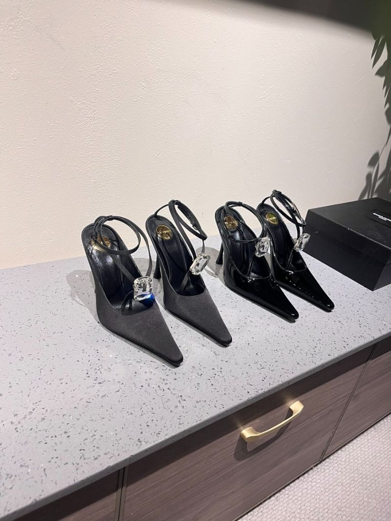 Saint Laurent YSL Harlow Pumps with Crystals 11cm 8092669