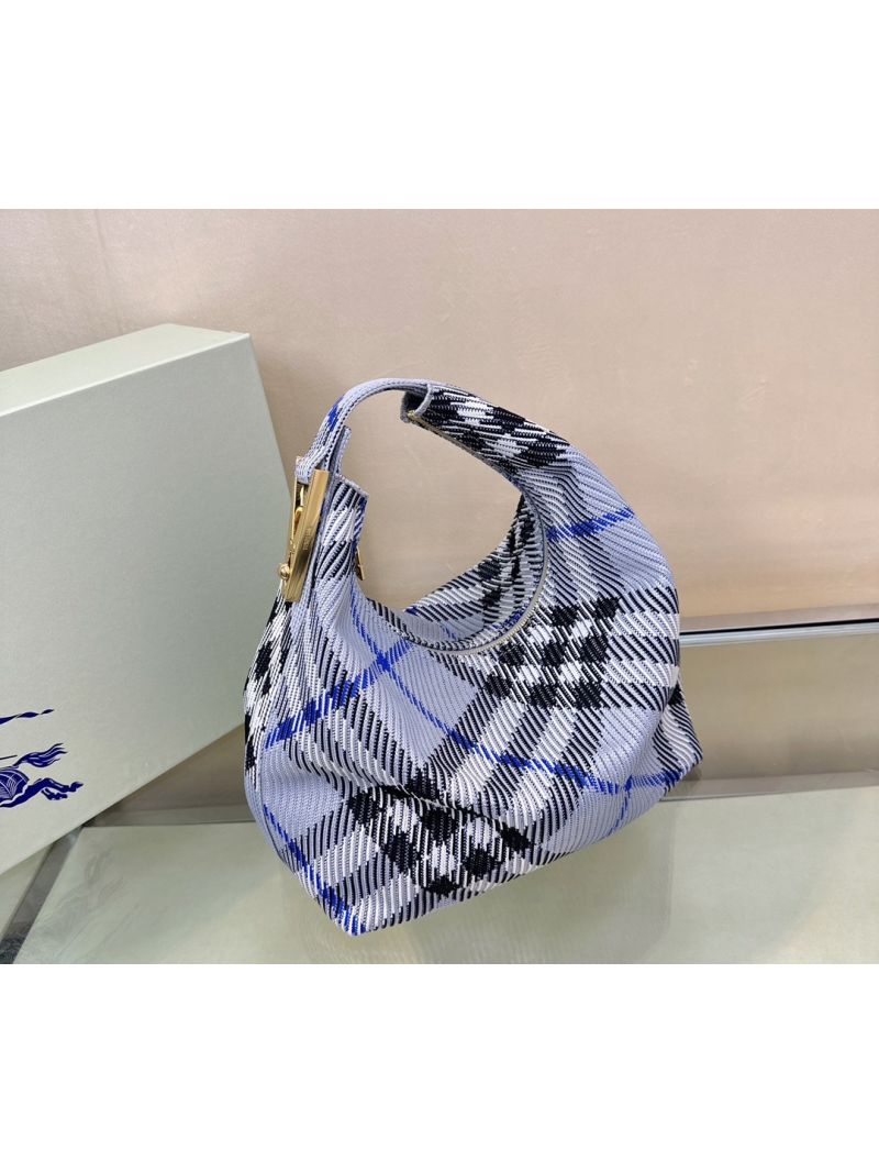 Burberry Medium Peg Duffle Bag 80933221 Grey