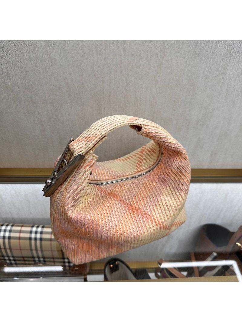 Burberry Mini Peg Duffle Bag 80933221 Orange Pink