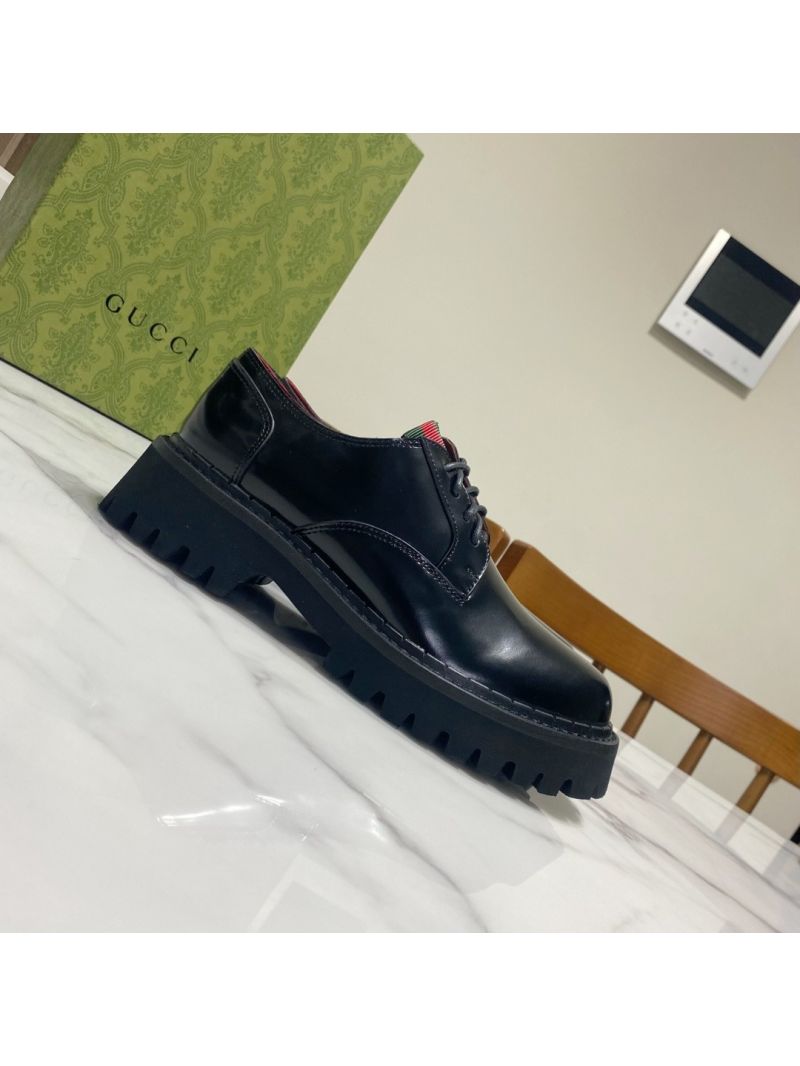 Gucci Women Lace-up With Web 795993