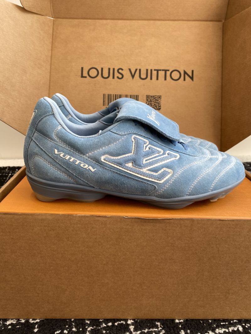 Louis Vuitton LV Footprint Soccer Suede Calf 1AHTYX Blue