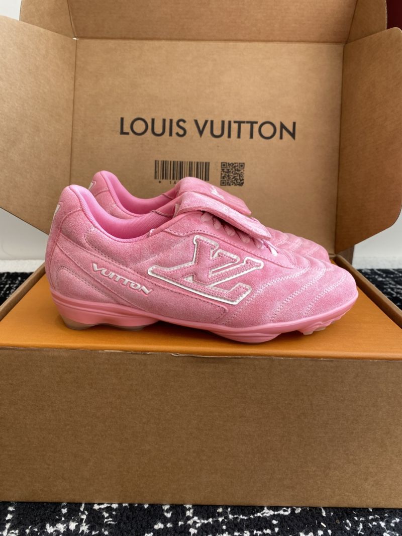Louis Vuitton LV Footprint Soccer Suede Calf 1AHTYX Pink