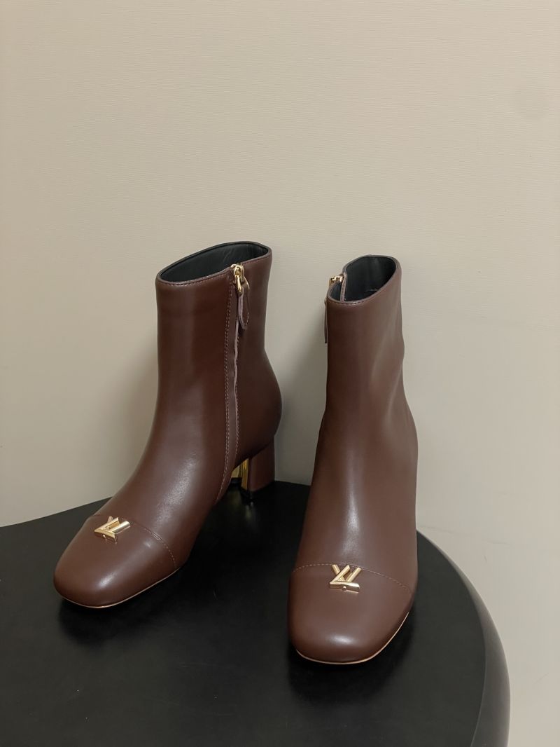 Louis Vuitton LV Swing Ankle Boot 1AICZL Brown