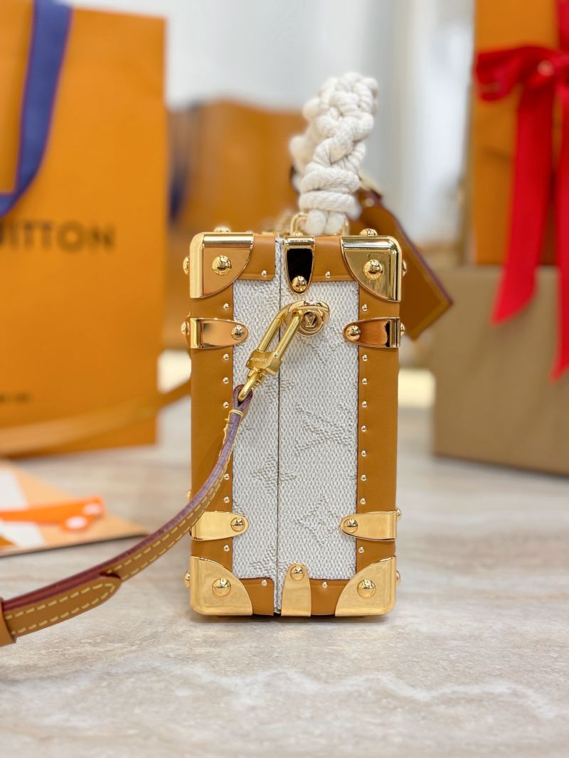 Louis Vuitton LV Handle Trunk Monogram Heritage coated canvas M14440