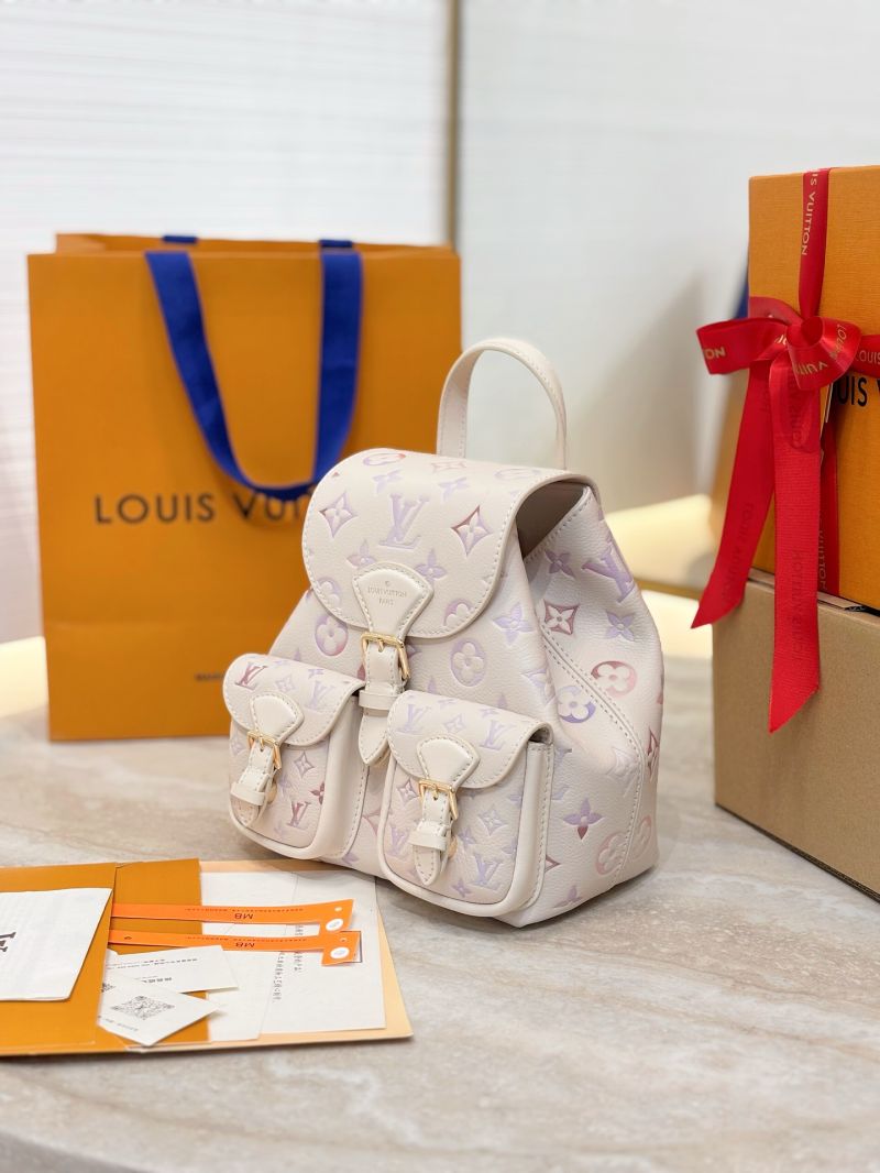 Louis Vuitton LV Backup backpack Dream Animation Watercolor Gradient M15113 Dream Cream