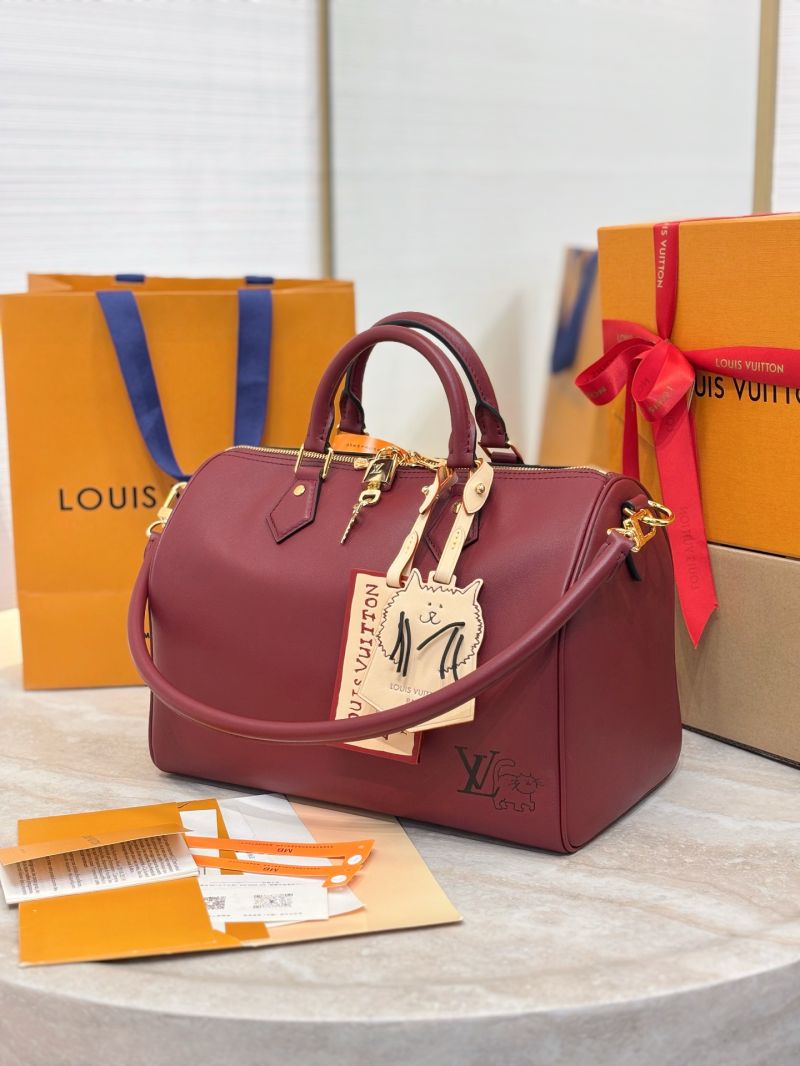 Louis Vuitton Travels With Grace Coddington Speedy Soft 30 M25766