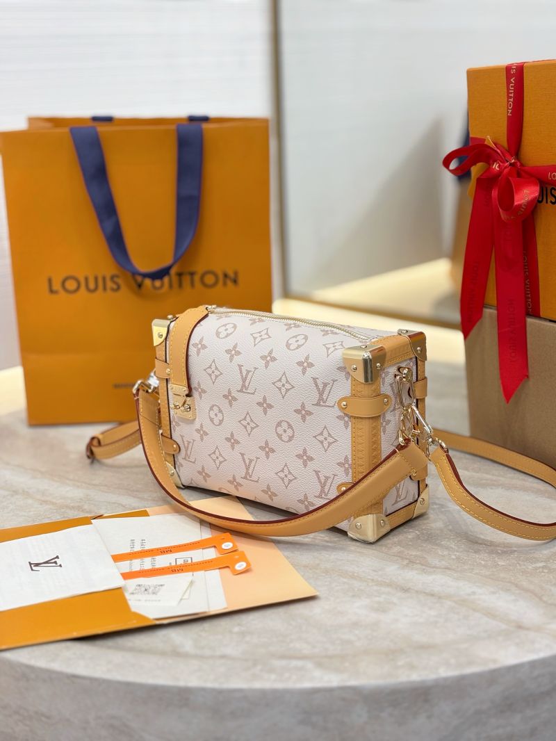 Louis Vuitton LV M26287 Side Trunk MM Monogram Dune