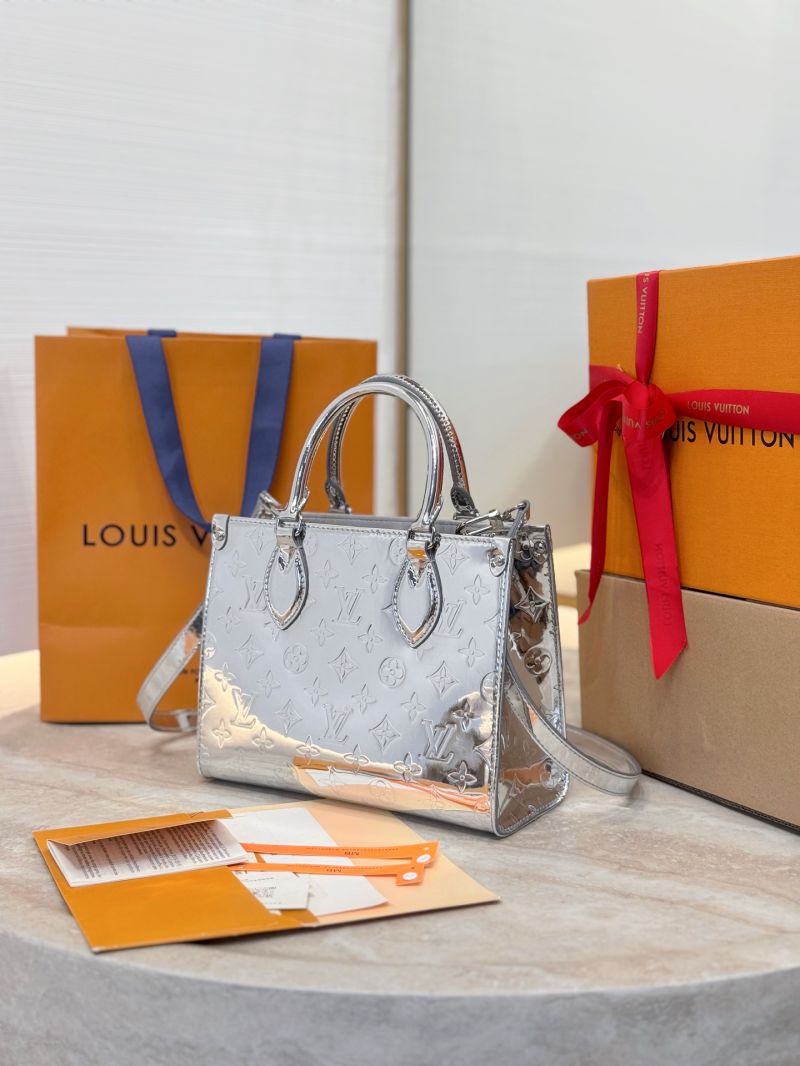 Louis Vuitton LV Ski OnTheGo PM M26373 Metallic Silver