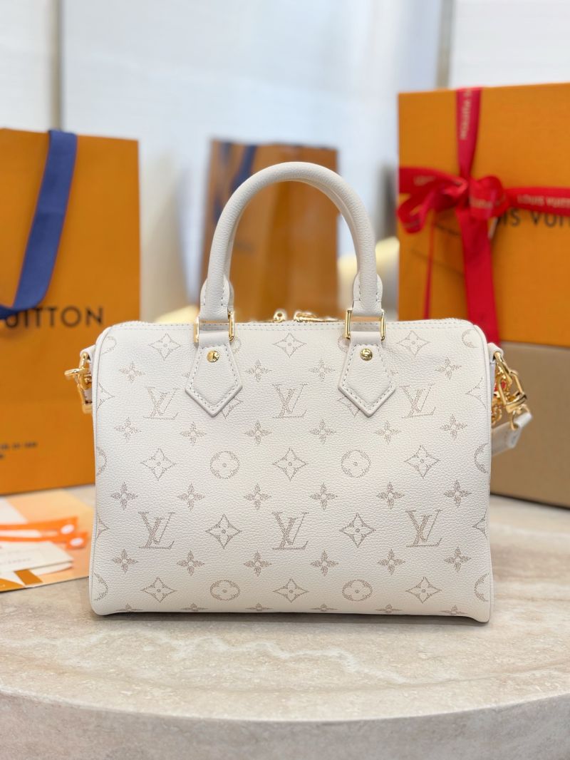 Louis Vuitton LV Speedy Soft 30 Calfskin M26690 white