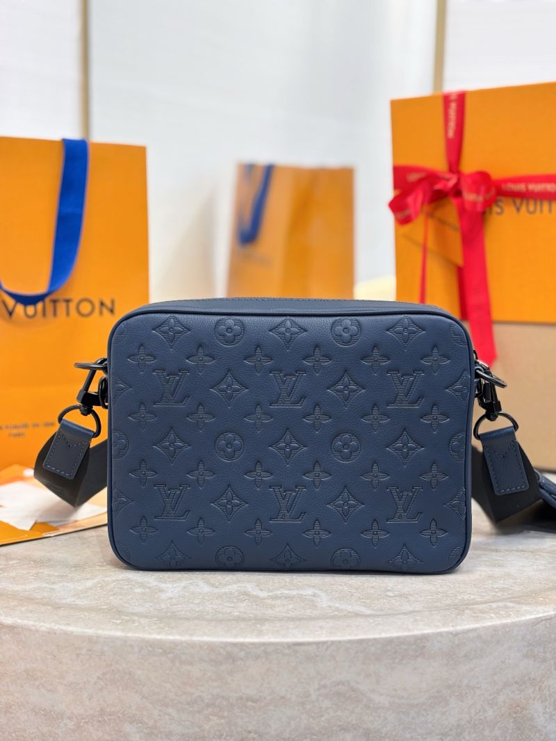 Louis Vuitton LV Trio Messenger Monogram Shadow M26713 Blue