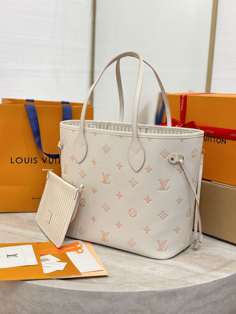 Louis Vuitton Neverfull MM Debossed Monorgam Empreinte M14285 Eden