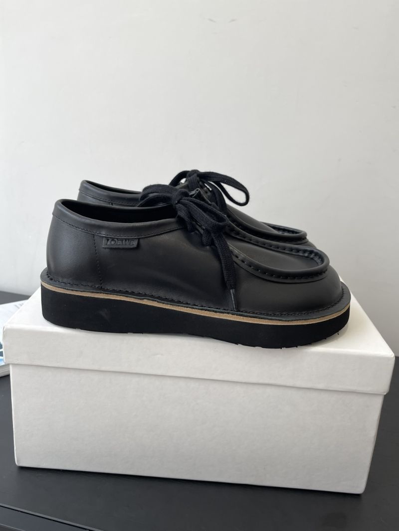 LOEWE FARO LACE-UP IN SMOOTH CALFSKIN LW6715