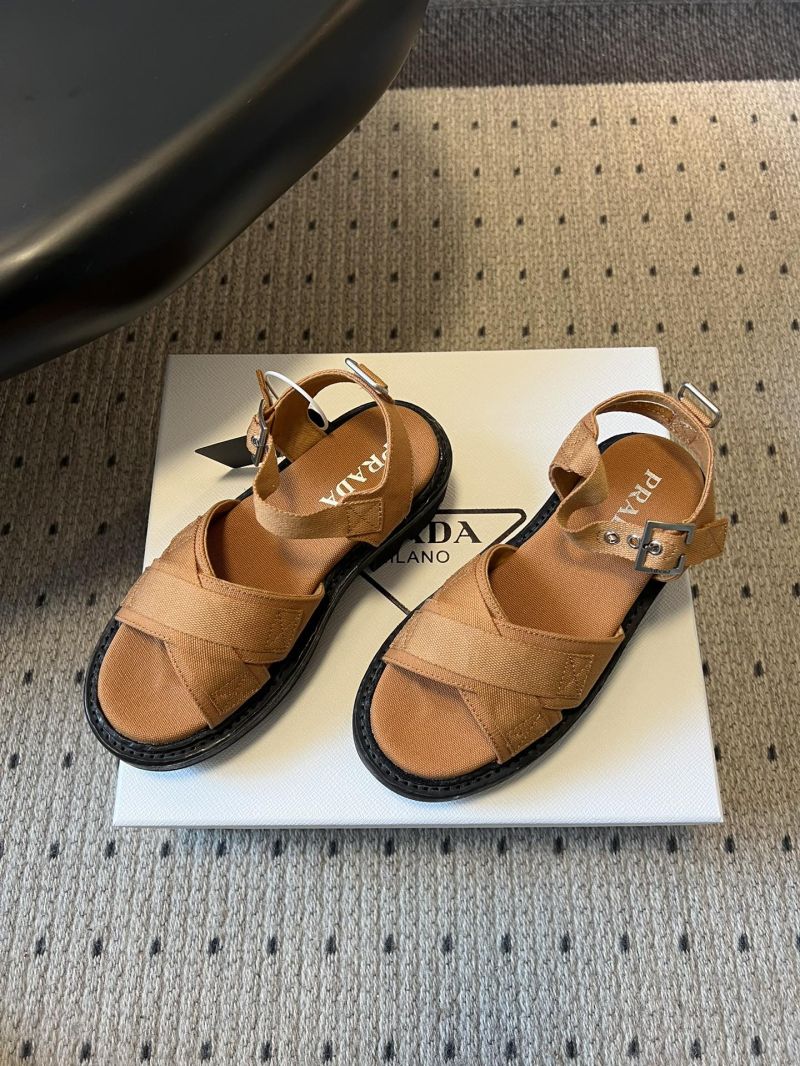 Prada Canvas Sandals 1X466O1