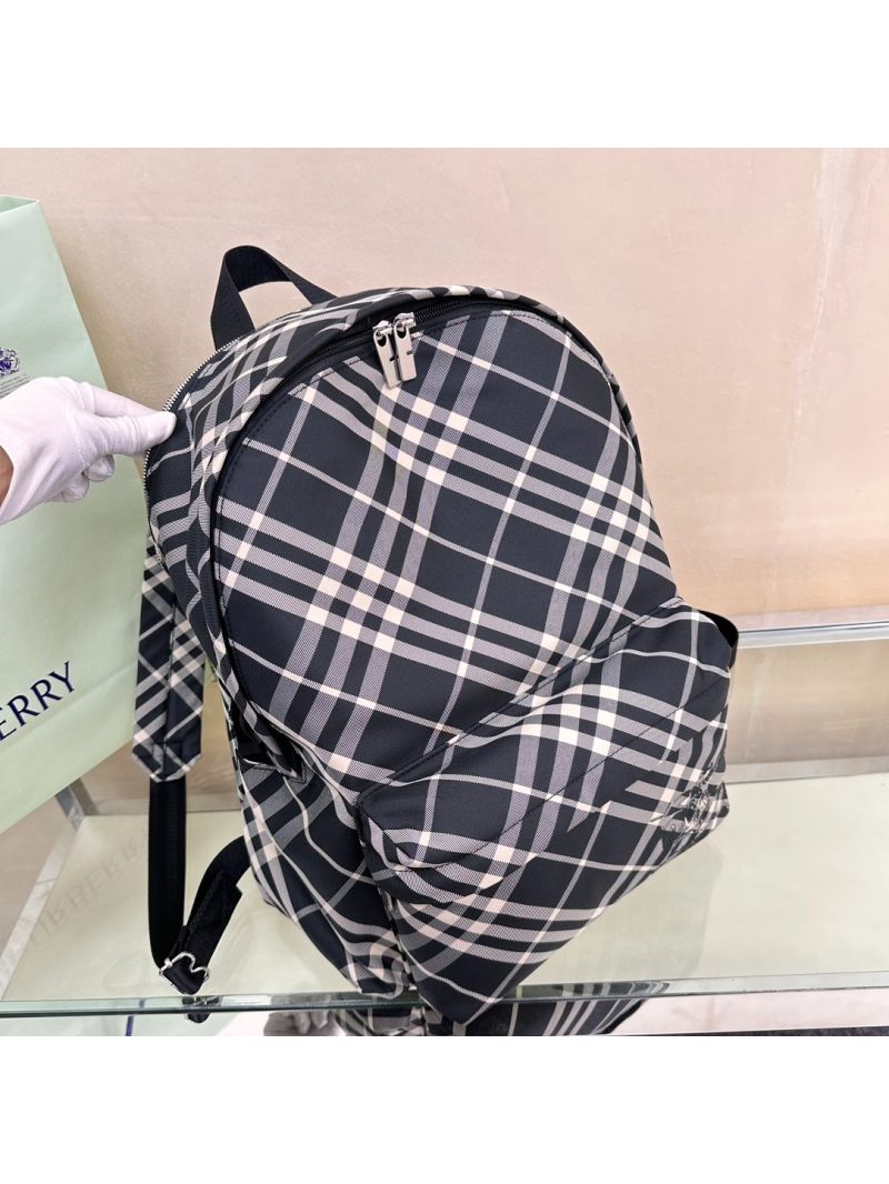 Burberry Check Backpack – Black/Calico 80920131