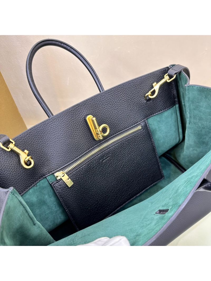 Burberry Medium Rocking Horse Tote in Black