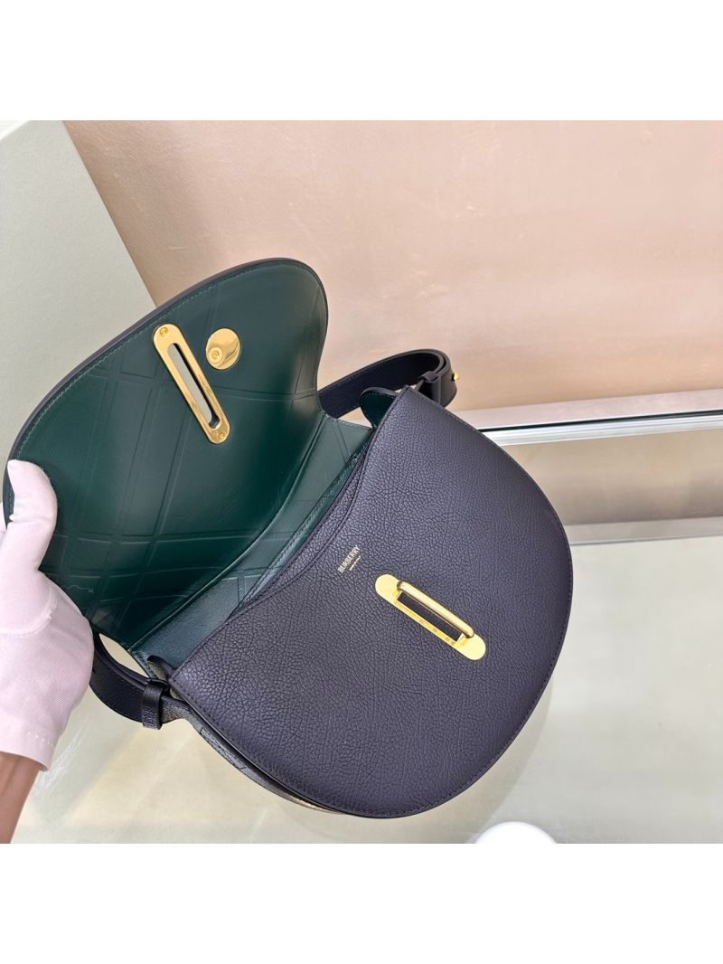 Burberry Medium Rocking Horse Bag in Black